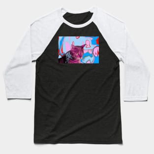 Cat LSD Baseball T-Shirt